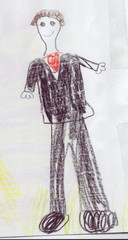 kinder gemälde bunt stifte