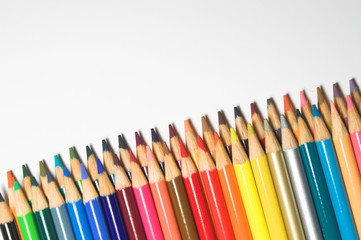 Naklejka premium colored pencils