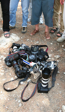 photographers and their cameras.