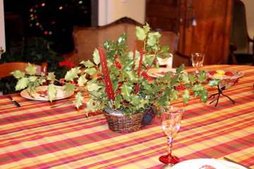 table préparée