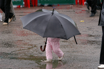 too big umbrella