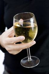 glass of wine