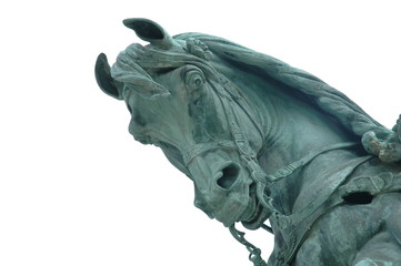 Fototapeta premium cheval de bronze