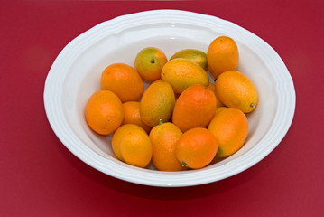 bowl of kumquats