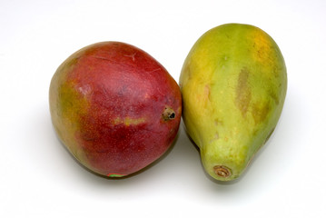 papaya and mango