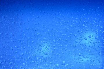 aquamarine and blue droplets background