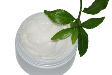 beauty spa cream isolated