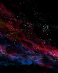 Obraz na płótnie Canvas space nebula