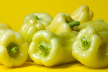 group of paprika vegetables