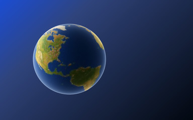 earth view from space