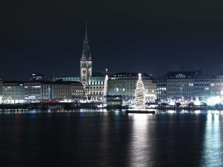 Obraz premium hamburger rathaus