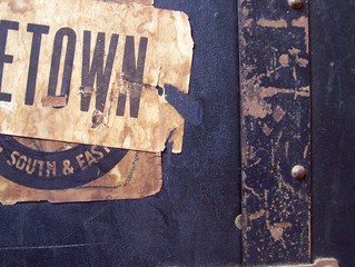 travel baggage stickers tags & labels - grunge tex