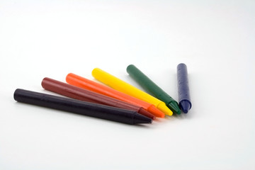 six crayons