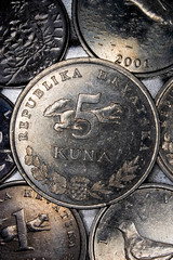kroatische Kuna Münzen