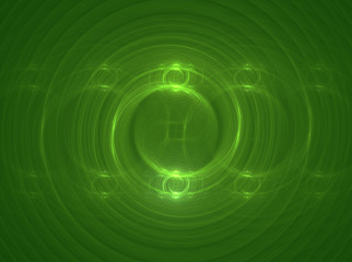 green circles