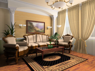 interior in classical style