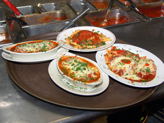 four meals from italian restaurant