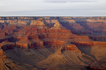 mountains and valleys - grand canyon
