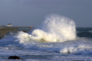 coup de vent en bretagne