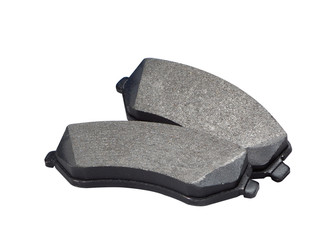 automotive brake shoes ( with clipping path)