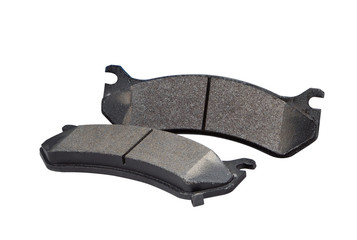 automotive brake shoes ( with clipping path)