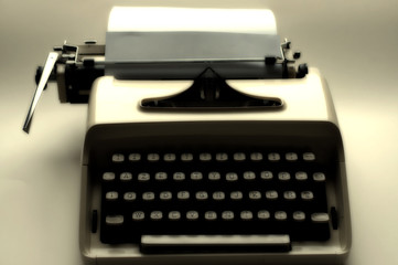 machine à écrire retro