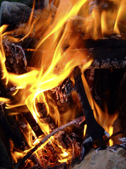 bonfire detail