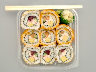 sushi variation take away
