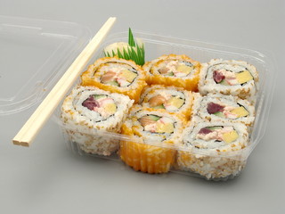 sushi variation take away