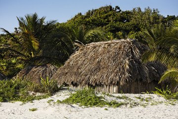 cabana on the beach