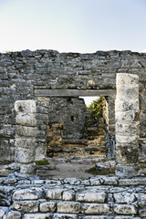 mayan archeologic site of tulum