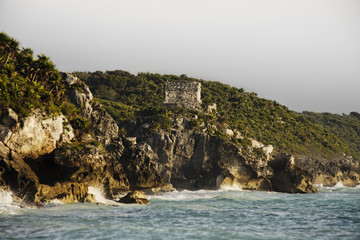 mayan archeologic site of tulum