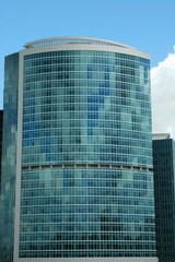 Fototapeta premium skyscaper blue