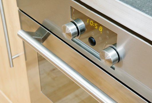 modern oven detail