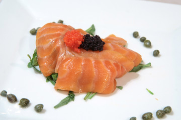 smoked salmon