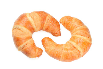 two croissants