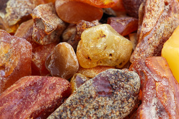 heap of amber