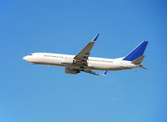 Fototapeta na wymiar boeing 737 passenger jet