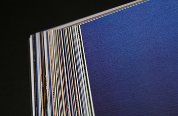 pages d'un livre et dégradé
