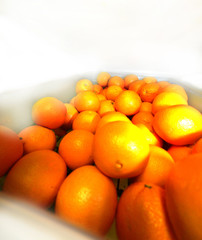 a bunch of oranges