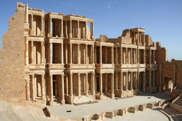 théatre de sabratha (libye)