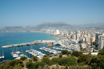 Obraz premium tourism town at the eastern coast