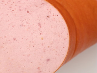 fleisch wurst ring nah aufnahme