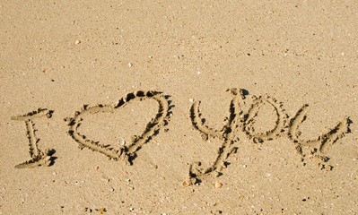 message - i love you