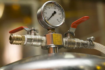 equipment of a brewery.