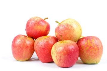 red apples