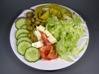 griechischer bauernsalat
