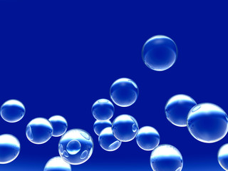 transparent bubbles