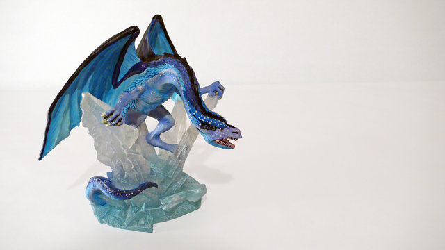 dragon bleu glace