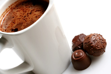 chocolate on chocolate